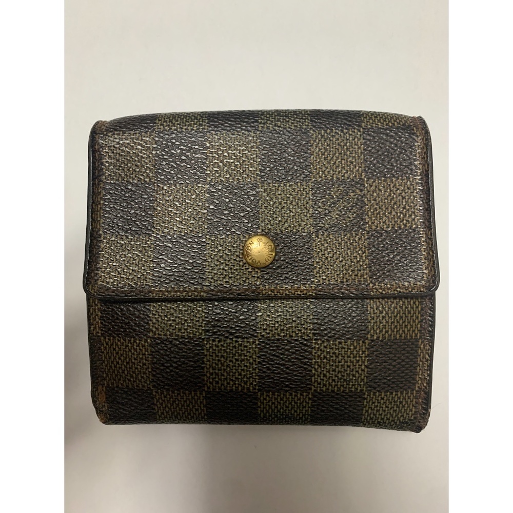 Louis Vuitton Damier Ebene Elise Wallet